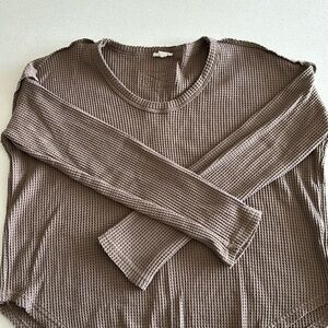 La Miel Waffle Sweater